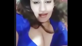 Indian Milf Showing Her Red Bra